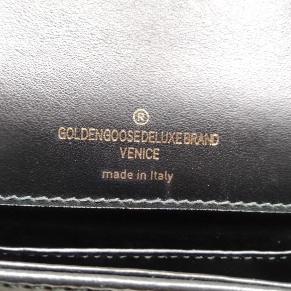 Golden Goose Deluxe Brand Leather Black Crossbody Bag - Picture 6 of 8